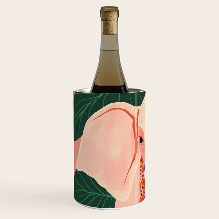 Yoga Meditating Elephant Wine Chiller Gallery Image 2