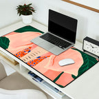 Yoga Meditating Elephant Desk Mat Gallery Image 2