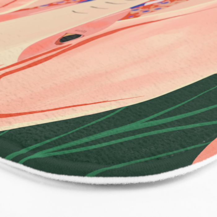 Yoga Meditating Elephant Bath Mat Gallery Image 3