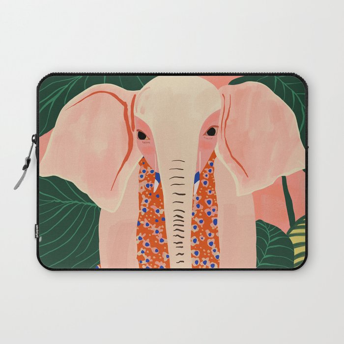 Yoga Meditating Elephant Laptop Sleeve Gallery Image 1