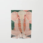 Yoga Meditating Elephant Wall Hanging Gallery Image 1