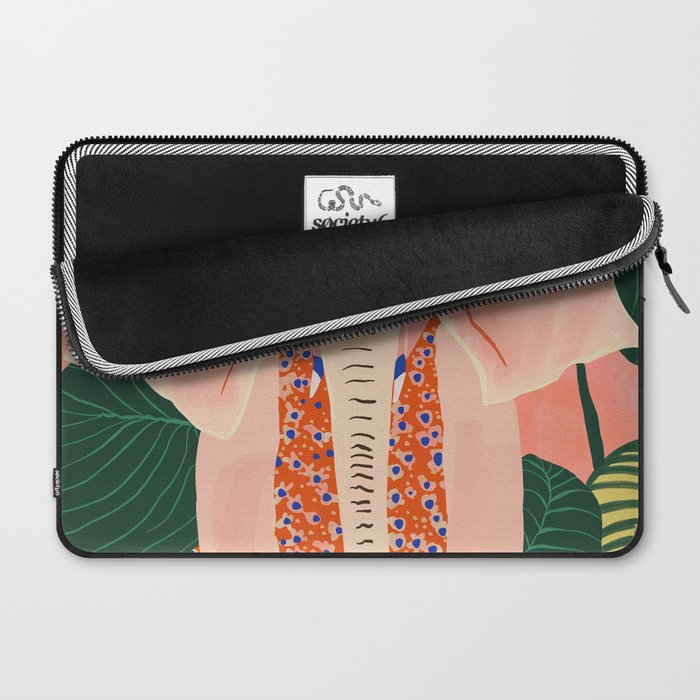 Yoga Meditating Elephant Laptop Sleeve Gallery Image 2