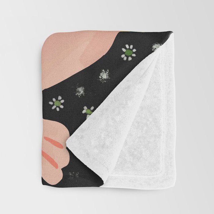 Yoga Meditating Elephant Throw Blanket Gallery Image 3