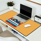 Powder To The People - Ski Badge Desk Mat Gallery Image 2