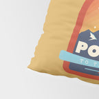 Powder To The People - Ski Badge Pillow Sham Gallery Image 4
