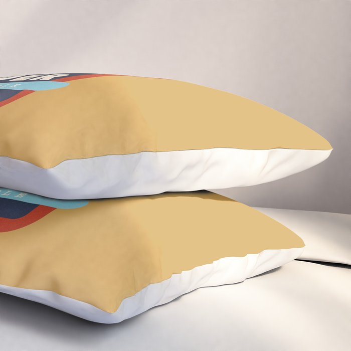 Powder To The People - Ski Badge Pillow Sham Gallery Image 3