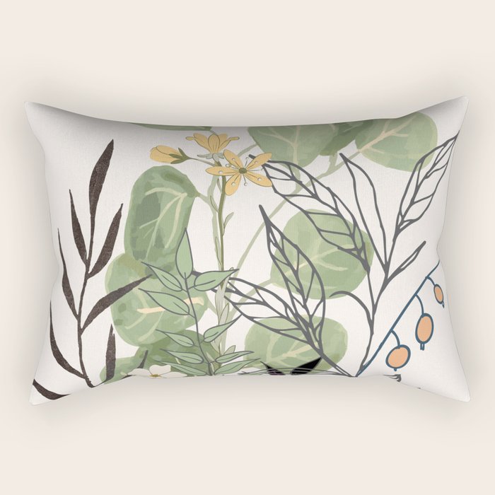 Spring Garden III Rectangular Pillow Gallery Image 1