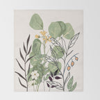 Spring Garden III Throw Blanket Gallery Image 2