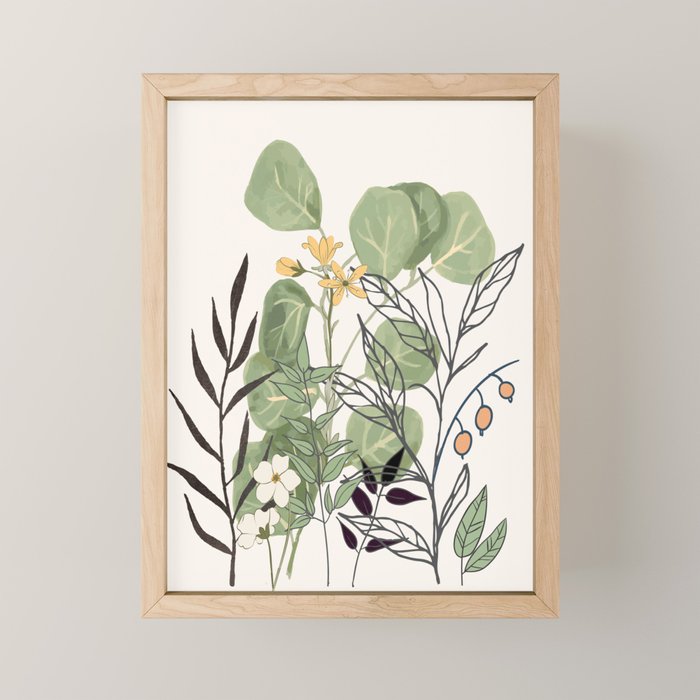 Spring Garden III Mini Art Print Gallery Image 1