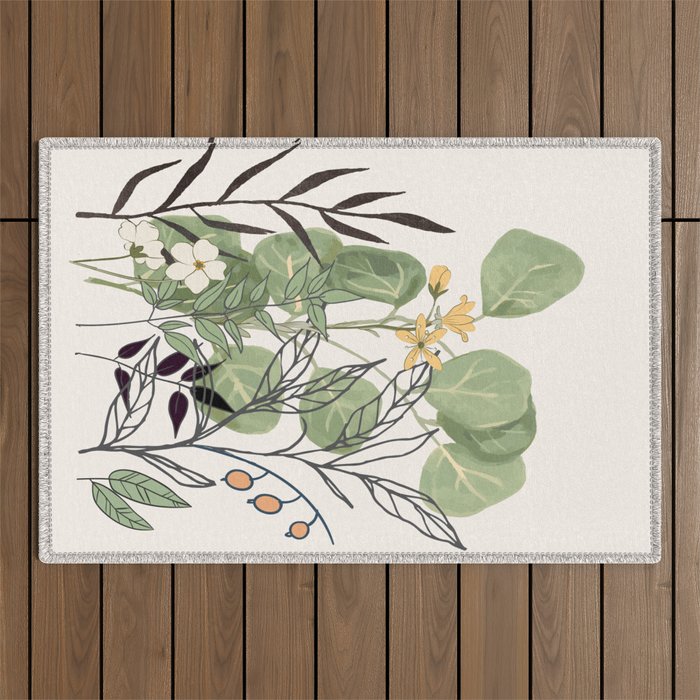 Spring Garden III Outdoor Rug Gallery Image 1