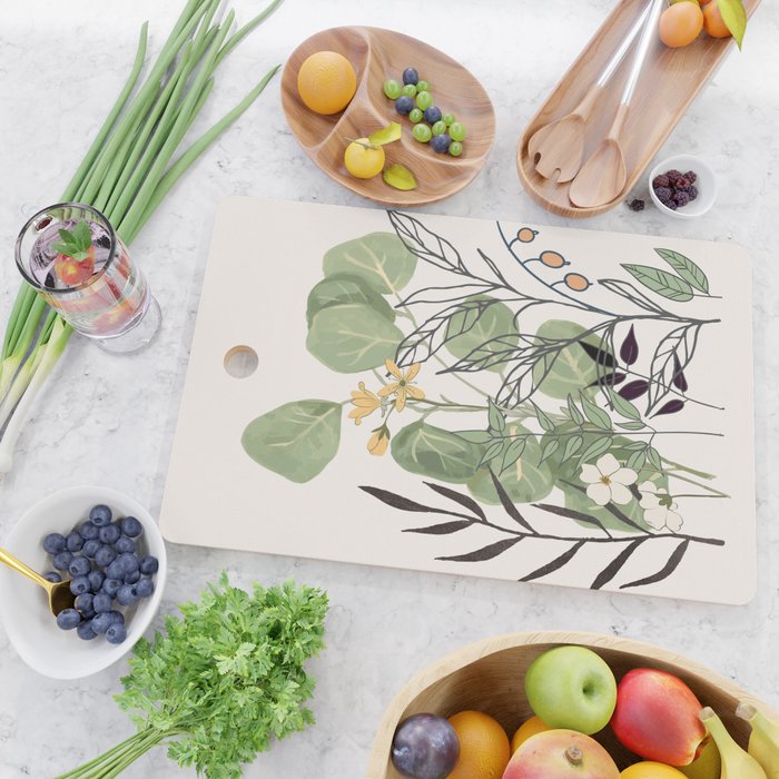 Spring Garden III Cutting Board Gallery Image 2