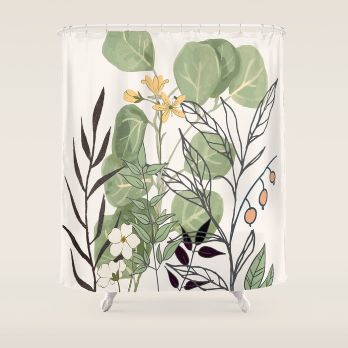 Spring Garden III Shower Curtain Gallery Image 1