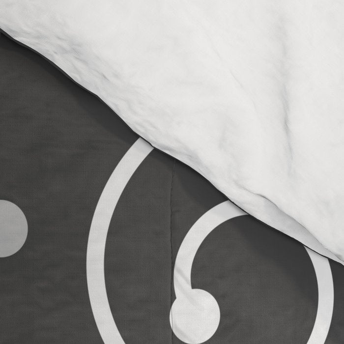 Nah - Black & Grey Palette Comforter Gallery Image 4