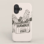 HAWAII (In Cream) iPhone Case Gallery Image 1