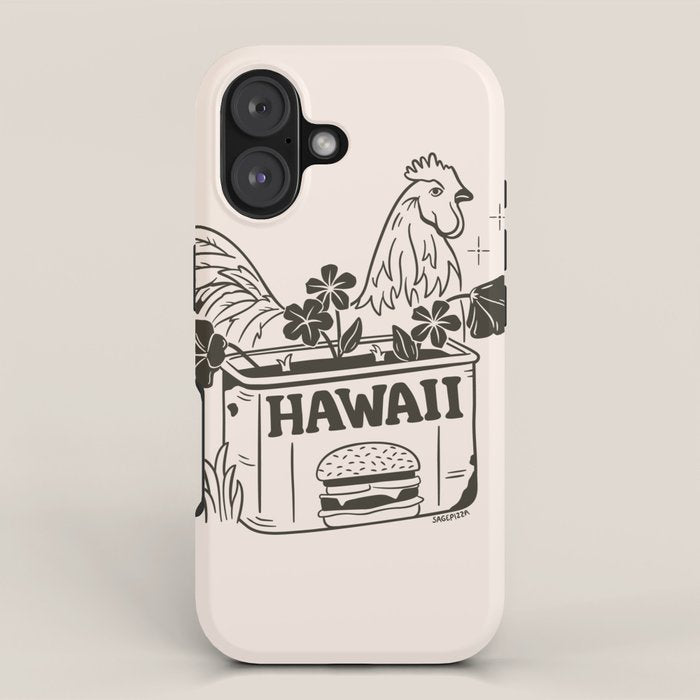 HAWAII (In Cream) iPhone Case Gallery Image 1