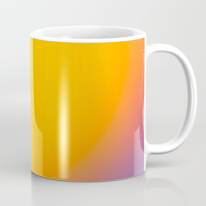 Vibrant yellow sunset Coffee Mug Gallery Image 1