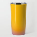Vibrant yellow sunset Travel Mug Gallery Image 1
