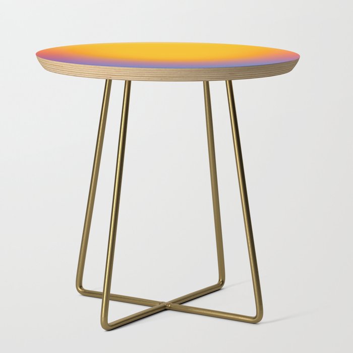 Vibrant yellow sunset Side Table Gallery Image 1