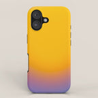 Vibrant yellow sunset iPhone Case Gallery Image 1
