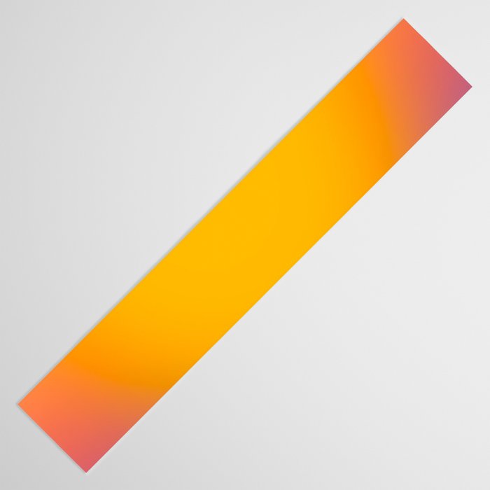 Vibrant yellow sunset Table Runner Gallery Image 3