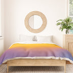 Vibrant yellow sunset Duvet Cover Gallery Image 3