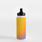 Vibrant yellow sunset Water Bottle Gallery Image 2