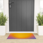 Vibrant yellow sunset Welcome Mat Gallery Image 3