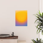 Vibrant yellow sunset Poster Gallery Image 2