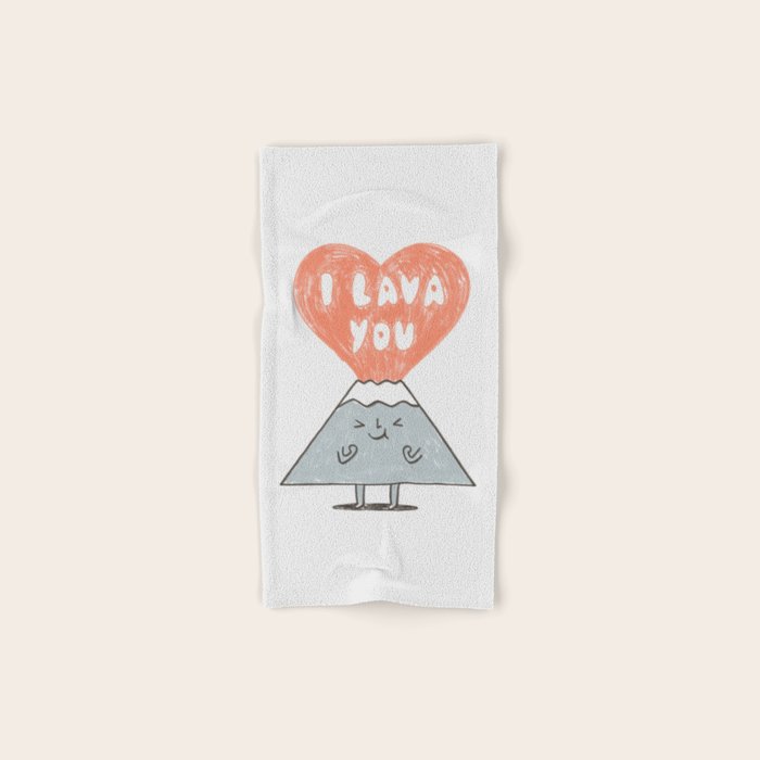 I Lava You 2 Bath Towel Gallery Image 1