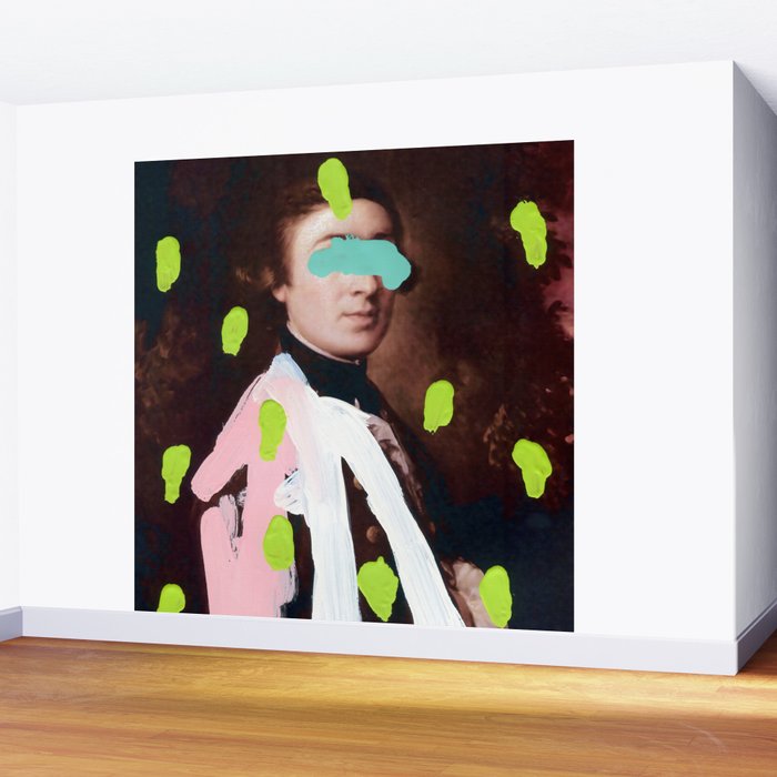 Brutalized Gainsborough 1 Wall Mural Gallery Image 2