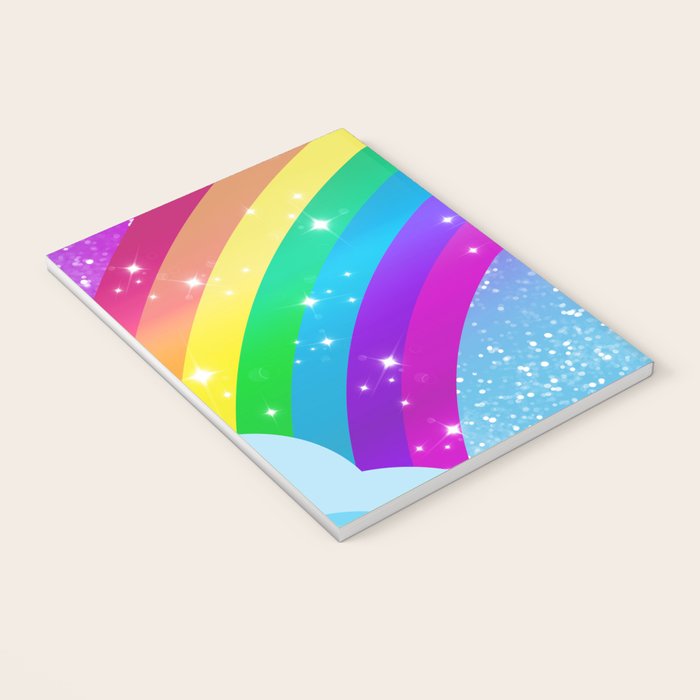 Rainbow Sparkle Unicorn Notebook Gallery Image 3