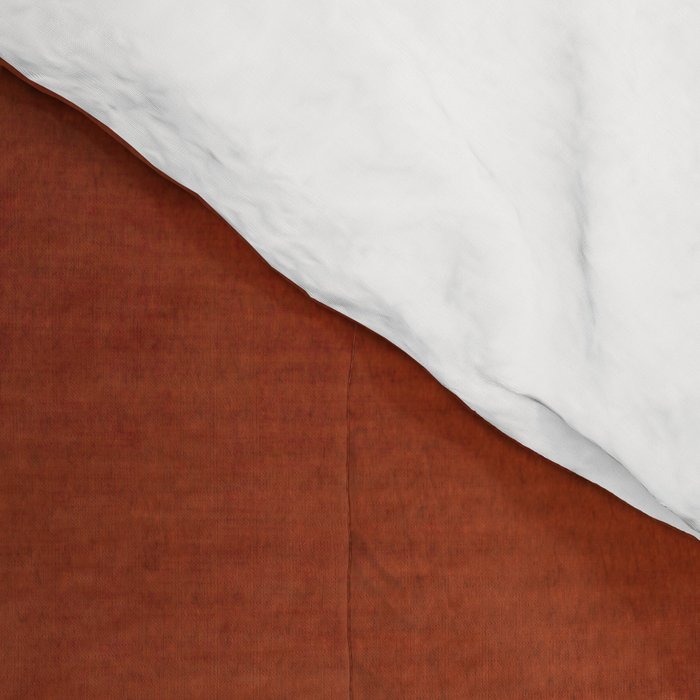 Red Rust Navy Blue Black Lines Comforter Gallery Image 4