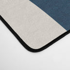 Red Rust Navy Blue Black Lines Desk Mat Gallery Image 4