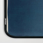 Red Rust Navy Blue Black Lines Laptop Sleeve Gallery Image 3