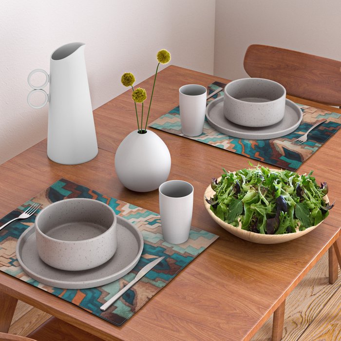 Abstract Geometric Southwest Placemat Gallery Image 2
