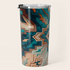 Abstract Geometric Southwest Travel Mug Gallery Image 3