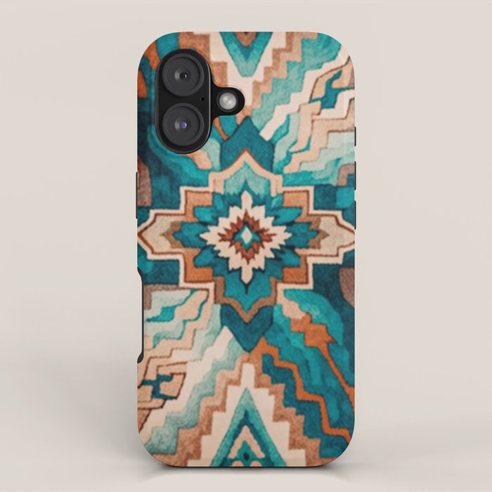 Abstract Geometric Southwest iPhone Case Gallery Image 1