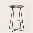 Abstract Geometric Southwest Stool Gallery Image 1