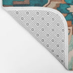 Abstract Geometric Southwest Bath Mat Gallery Image 2