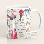 The 12 days of Christmas song illustration Coffee Mug Gallery Image 1