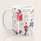 The 12 days of Christmas song illustration Coffee Mug Gallery Image 3