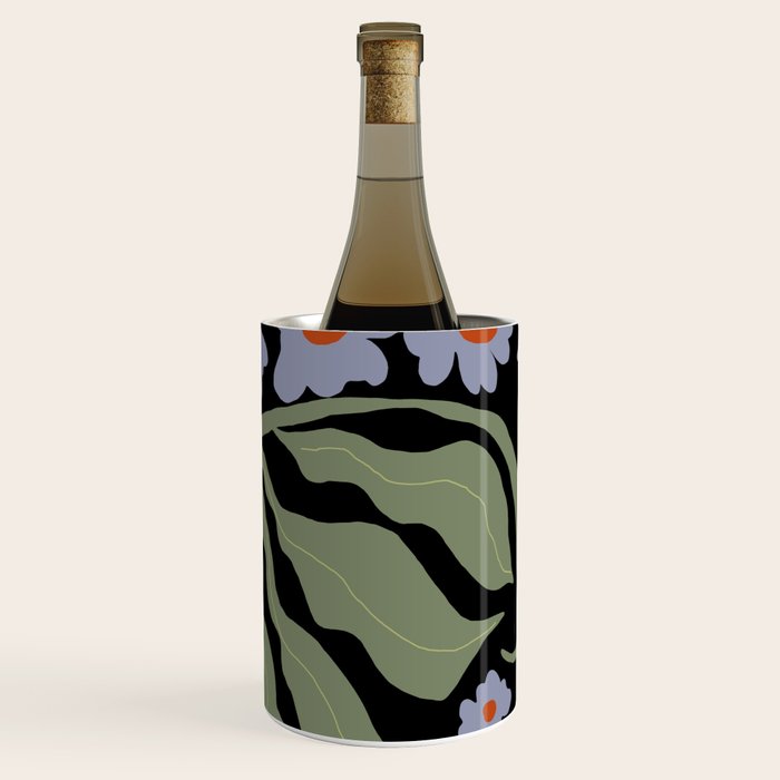 Summer night floral fun Wine Chiller Gallery Image 1