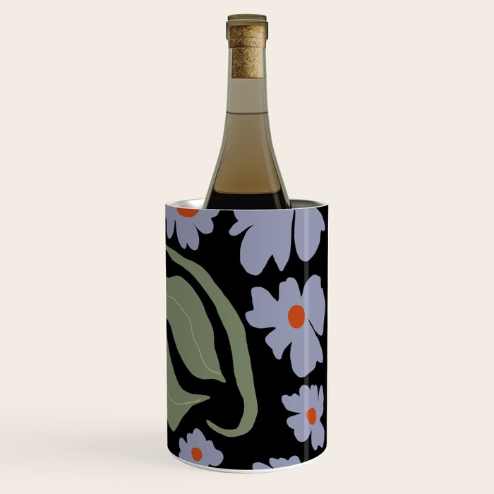 Summer night floral fun Wine Chiller Gallery Image 3