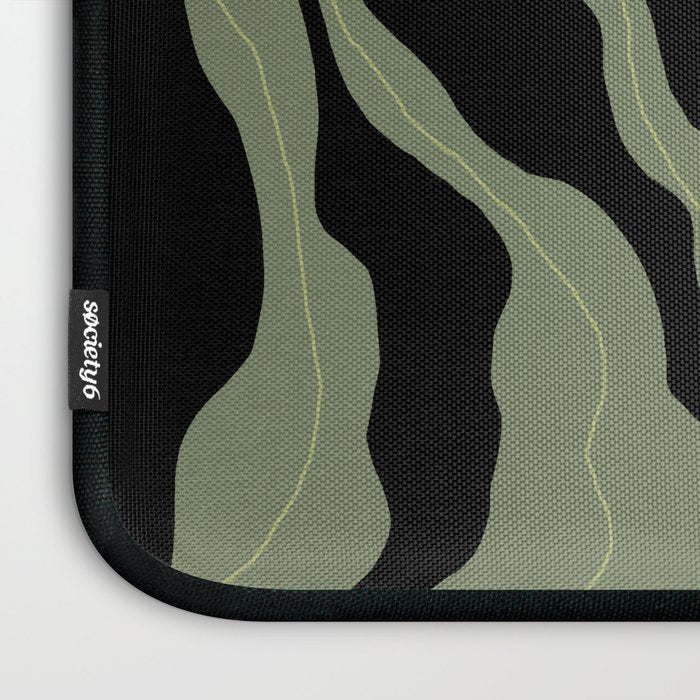 Summer night floral fun Laptop Sleeve Gallery Image 3