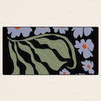 Summer night floral fun Desk Mat Gallery Image 3