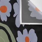 Summer night floral fun Wall Tapestry Gallery Image 3