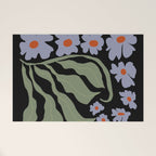 Summer night floral fun Welcome Mat Gallery Image 1