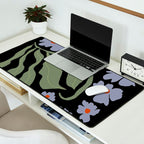 Summer night floral fun Desk Mat Gallery Image 2