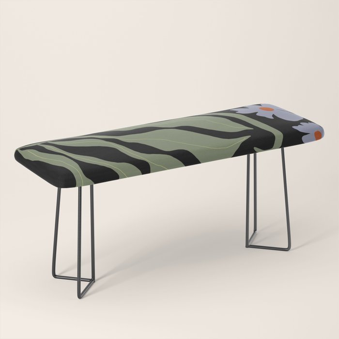 Summer night floral fun Bench Gallery Image 1