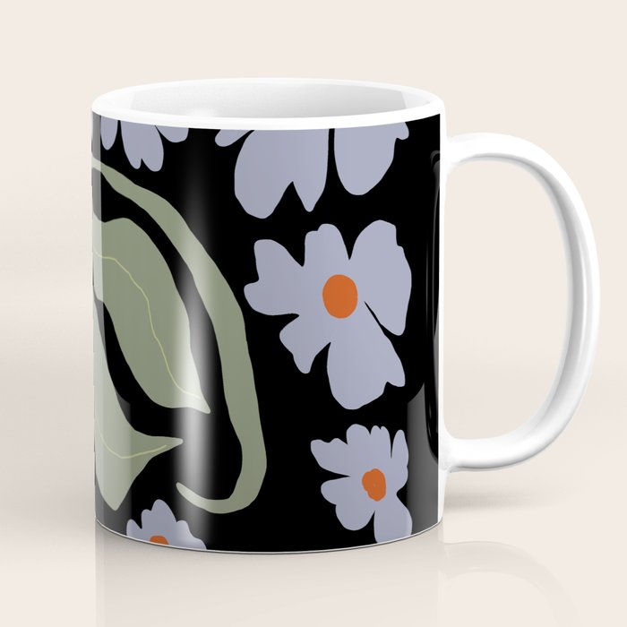Summer night floral fun Coffee Mug Gallery Image 1